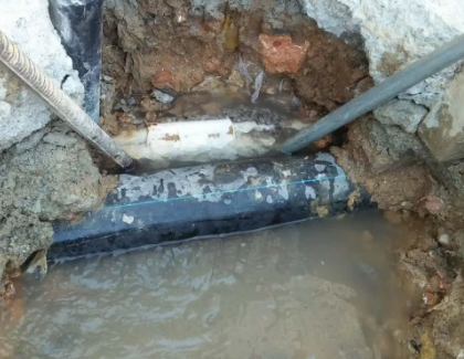 响水测漏水之水管漏水